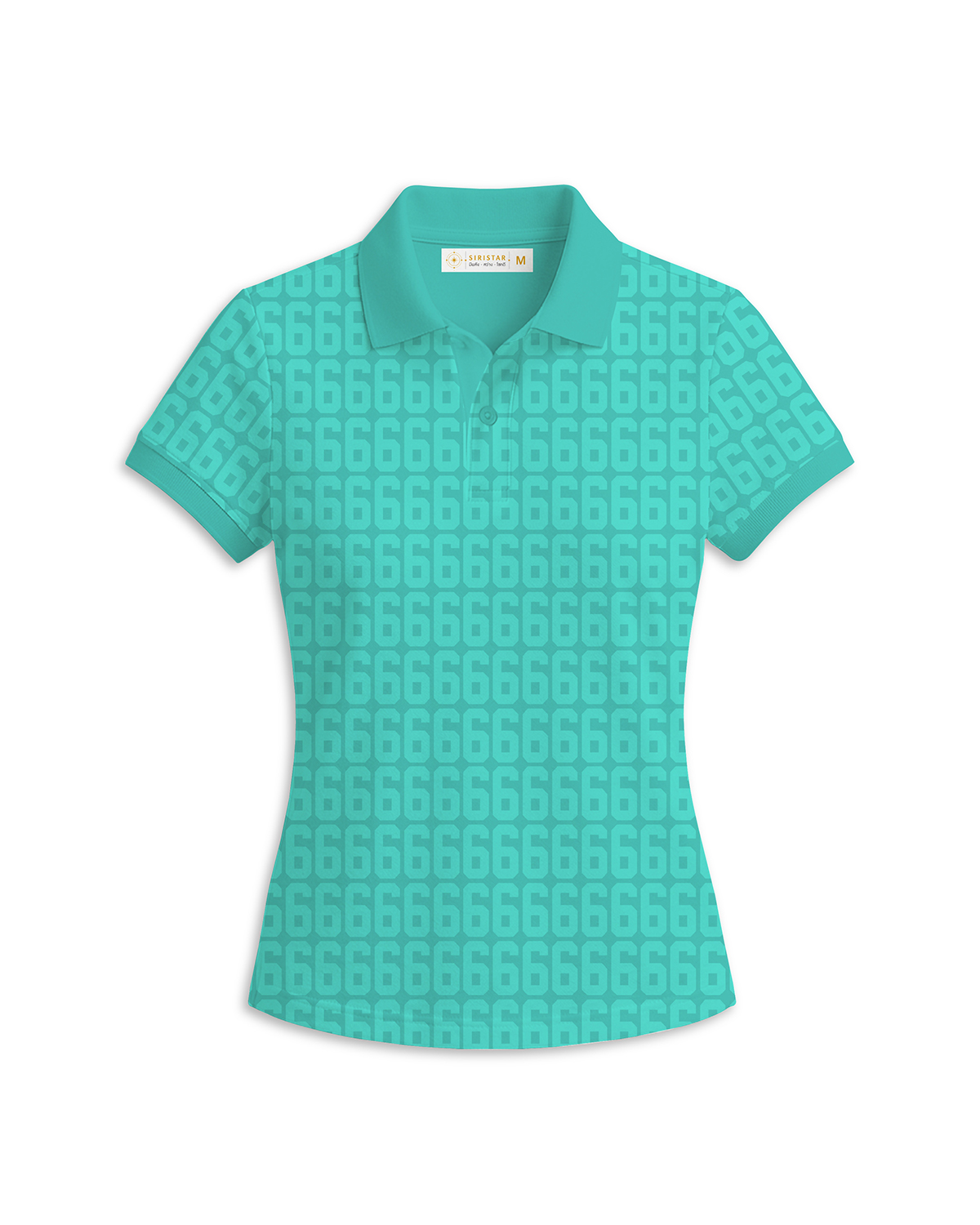 เสื้อโปโลหญิง เลข 6