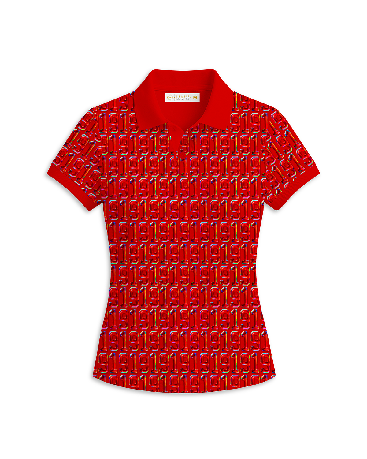 เสื้อโปโลหญิง เลข 91