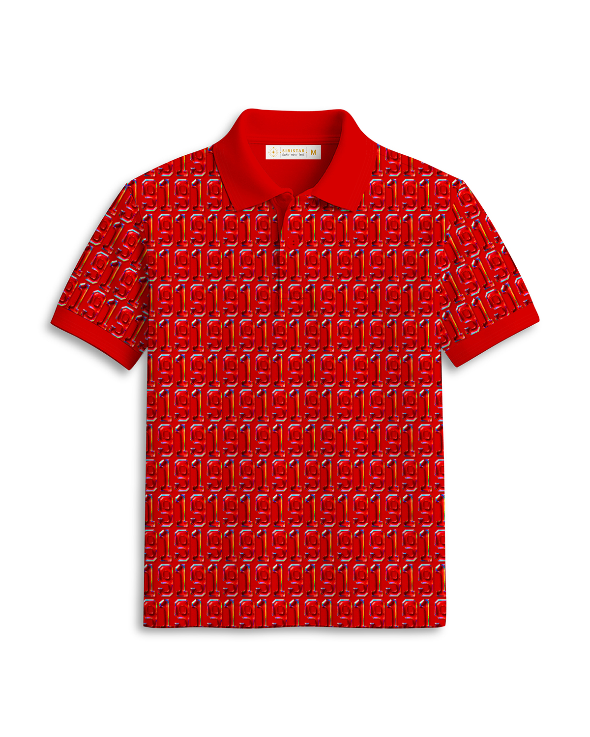 เสื้อโปโล เลข 91